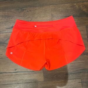 lululemon athletica Women's Red Athletic Shorts